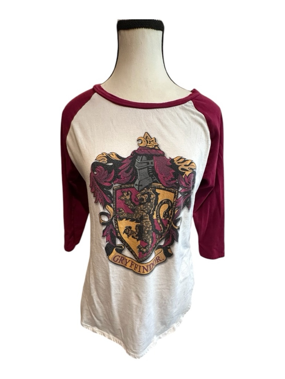 Women’s S Universal Studios Park Harry Potter Raglan 3/4 Sleeve Tee
